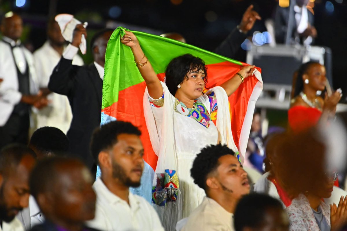ProphetVicentM's tweet photo. Her Excellency Etsegenet Bezabih Yimenu, Ambassador Extraordinary and Plenipotentiary of the Federal Democratic Republic of Ethiopia to the Republic of Uganda, graced the honoring ceremony of Prophet Elvis Mbonye.

In her speech, she highlighted the significance of Ethiopia in the Bible, noting that Ethiopia is mentioned more than 40 times in Scripture.
#ProphetElvisMbonye