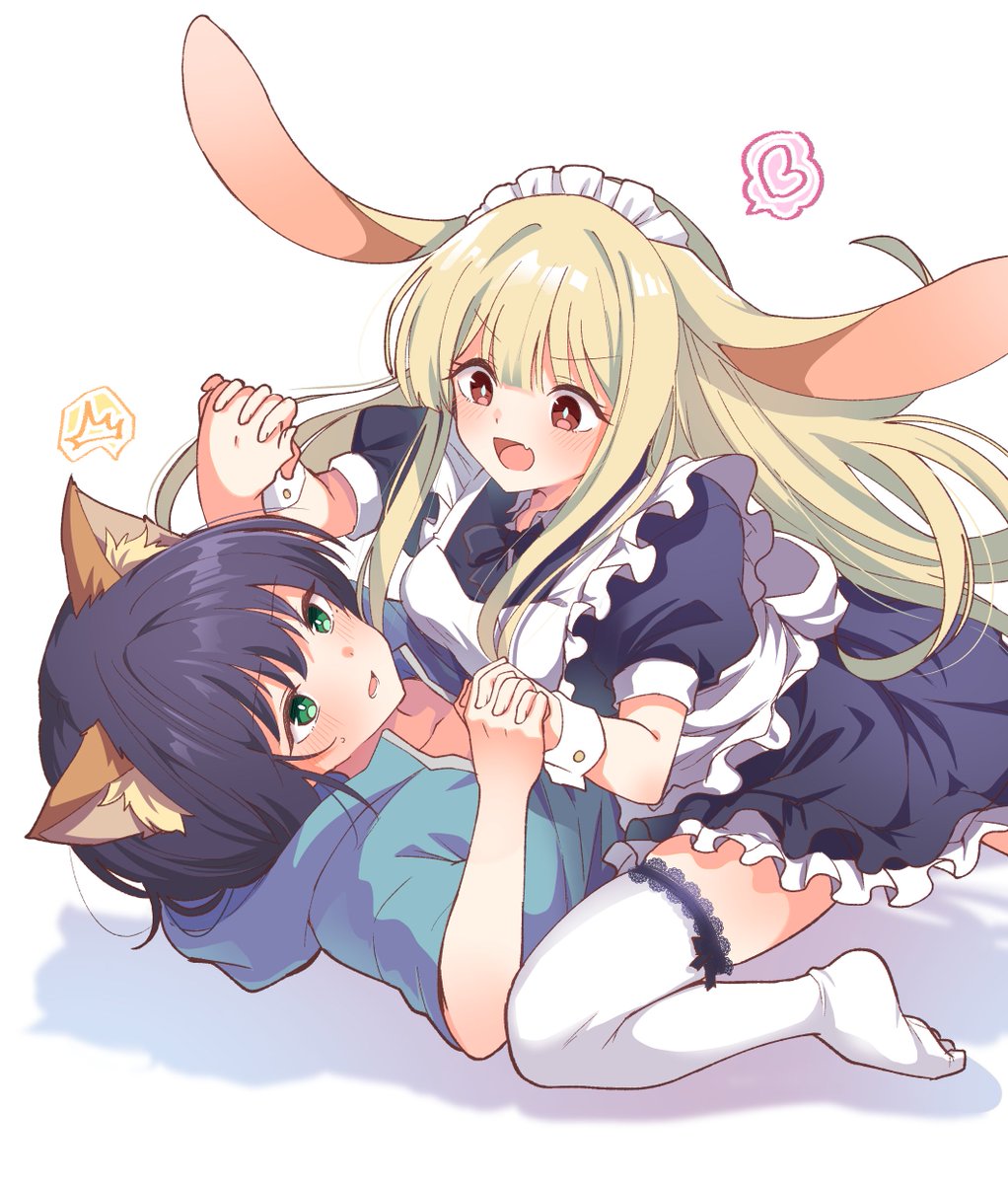 atori001's tweet photo. いろかぐ🐰🦊
うさ耳メイドかぐやちゃん https://t.co/jEDZ7P6FVY