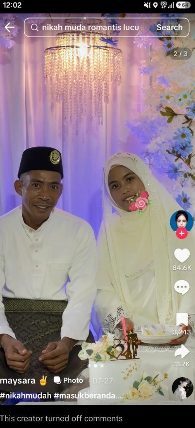 txtharihariWNI's tweet photo. Guys, normal gak sih di Indo nikah di bawah umur kayak gini? 
2009 kids, udah nikah sama yang lahir 1999.. Bukannya ini bisa dibilang pedo? 
Ada yang bisa explain to me pls? 😭 https://t.co/2MDWToVDgi