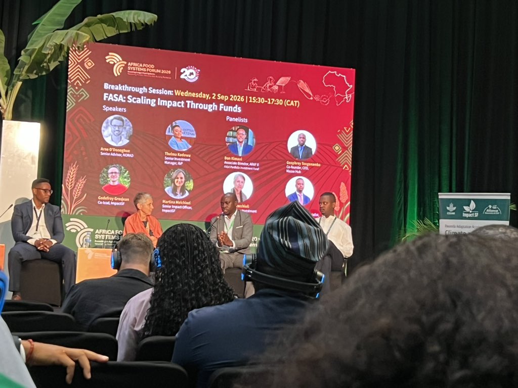 UwaseYves3's tweet photo. A key takeaway from #AFSForum2026: Africa’s agriculture needs stronger collaboration. We must overcome fragmentation, break silos, and align efforts to build a resilient and inclusive agri-food system.  @mazaohub   #YouthInAgriculture https://t.co/DRITnWnazm