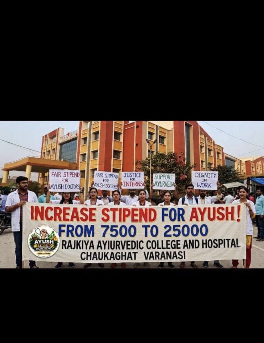 VAiBHaV_BaLiYn7's tweet photo. @ayushupdept
@dayalugurubjp
@SureshKKhanna @CMOfficeUP
@upayushdept @moayush
#25kforAYUSH
#hikeAYUSHstipend
#AYUSHInternsUP https://t.co/QdDfhEPmjo