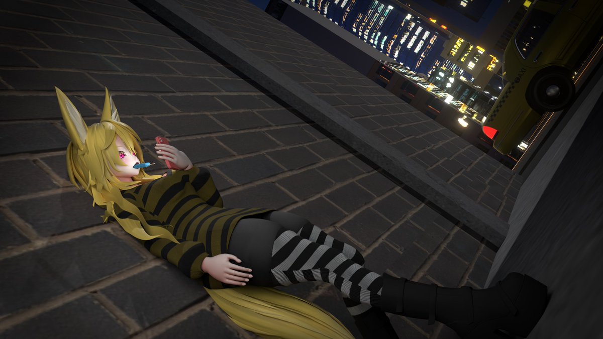SanusSangria's tweet photo. Gallia is just waiting on her friend, she's never been to a big city before and this is very overwhelming for her. https://t.co/vCXaeVKiHL