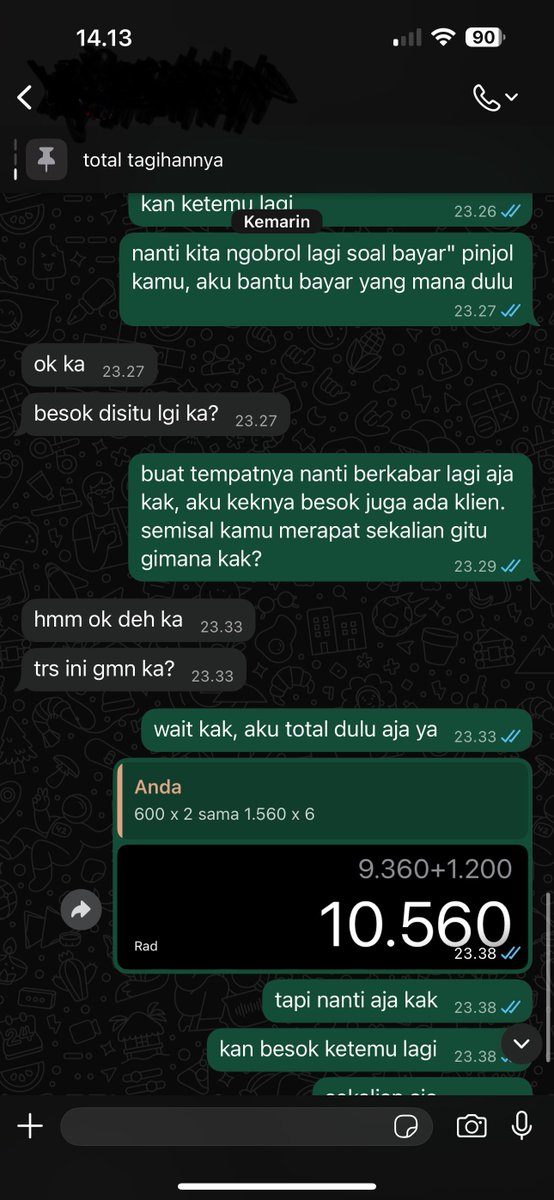 CUCINGNAKAL's tweet photo. posting pembuka di akun baru😁

kemarin sempet off cukup lama karena beberapa pinjol pada bangkrut, sekarang mulai aktif lagi, lumayan buat di g*lbay😁 

btw, ini cuma dari 4 aplikasi dan pengajuannya juga di iphone.

buat yang mau konsultasi bisa WA aja.

#jokipinjol #zonabu https://t.co/ZUjDXosQsI