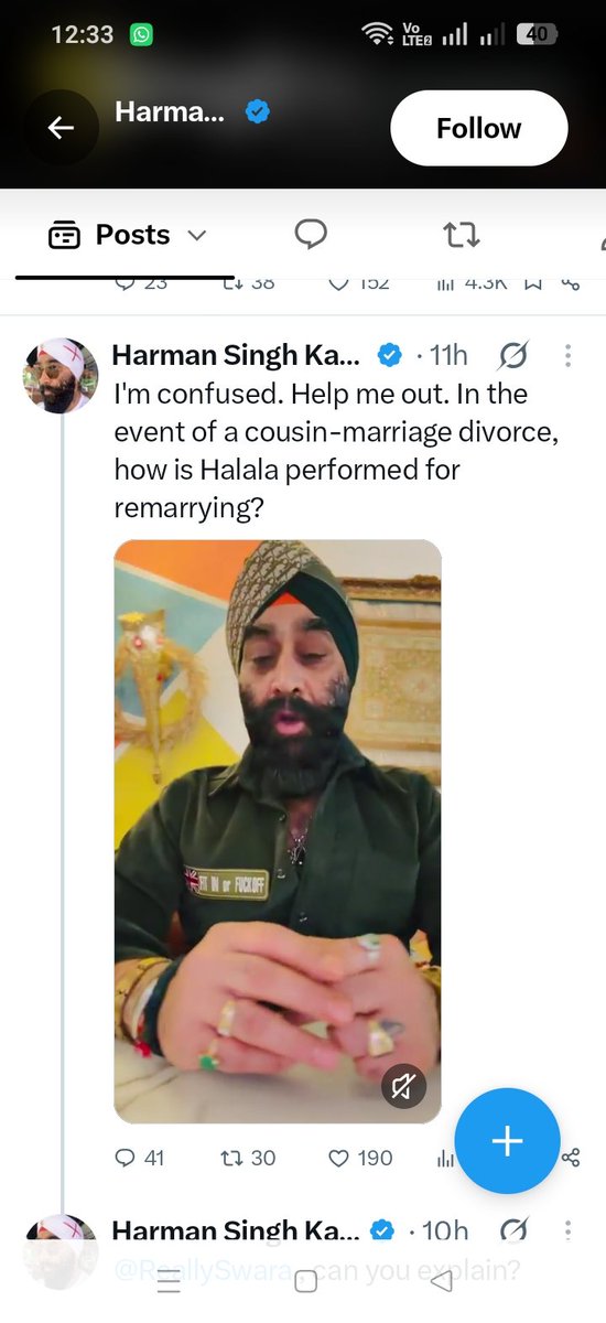usmansulemanusm's tweet photo. This is Indian national living in UK with his wife and he is busy to spread hate against Muslims and Prophet Muhammad PBUH, he should be eliminated from UK ASAP and I request to Muslim community in UK to take strict action against him @OIC 
@kingkapoor72 https://t.co/o0xh8XgLBw