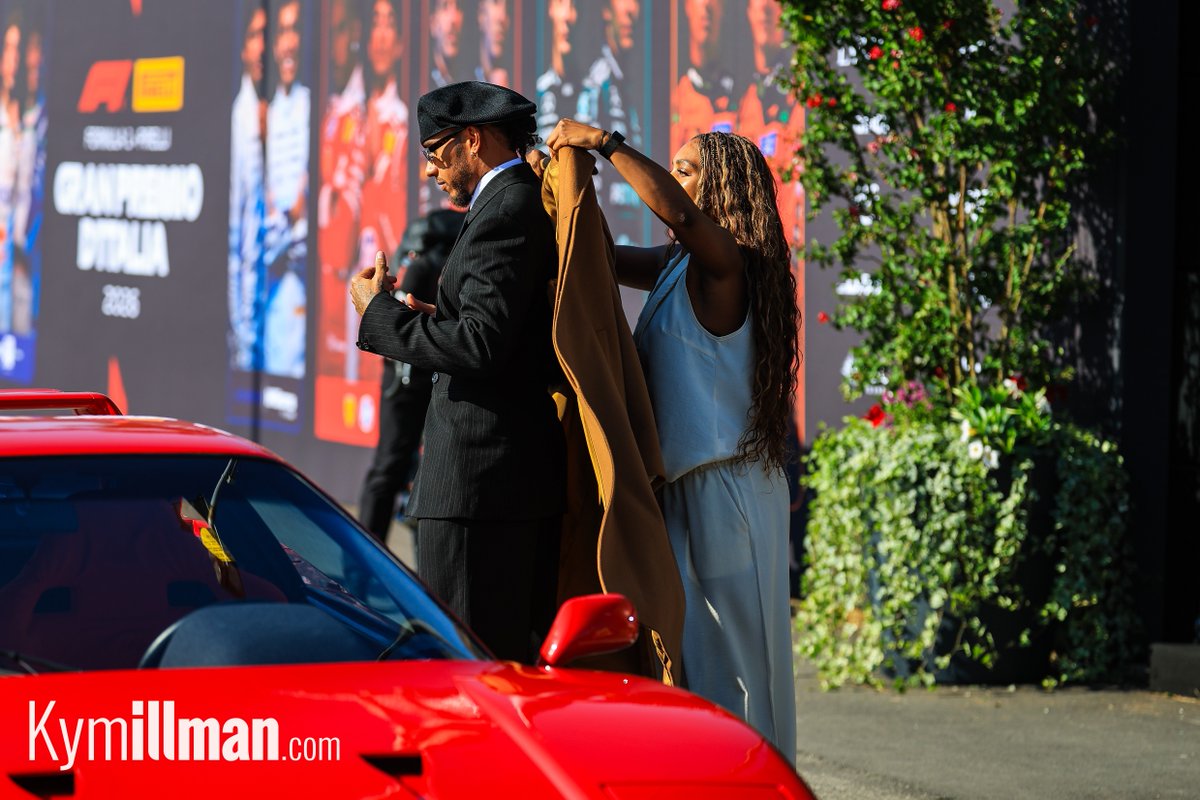 KymIllman's tweet photo. LEWIS ARRIVES IN STYLE

Lewis Hamilton arrived at the Italian Grand Prix behind the wheel of his own Ferrari F40, complete with a "44" number plate. Only 1,315 F40s were ever built, and one can fetch around US$3 million today. Lewis reportedly found this one covered in dust after more than 30 years sitting in a garage, before having Ferrari's mechanics in Maranello bring it back to life.

#f1 #f1content #italiangp