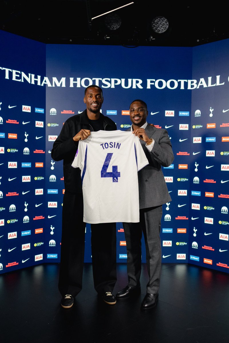 TosinAdarabioyo's tweet photo. Truly honoured to be joining such a special club.

Looking forward to meeting you all and giving everything for this shirt.

COYS! @spursofficial 🤍 https://t.co/ZHKcnctU6w