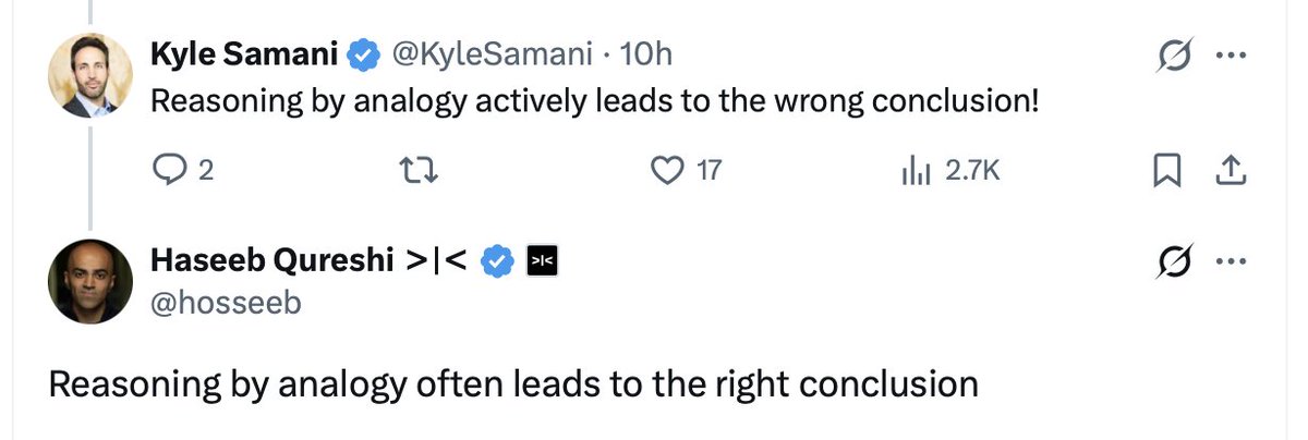 hagaetc's tweet photo. 🎵 "You can check out any time you like but you can never leave" 🎶 @KyleSamani @hosseeb !? https://t.co/Goafbq4kVT