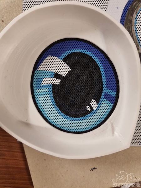 ZCCreations's tweet photo. 👀 As promised, today we’re taking a look at the eyes.
From the original design and the first unsuccessful attempt to the second version in the final photo. Now with UV reactive colors! ✨
Do you think they’ll suit Ermísek? 😏
#ZCCreations #WorkInProgress https://t.co/TJIkgzpMgg
