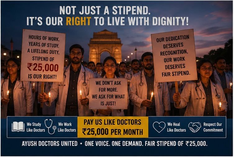 neeleshg1707's tweet photo. Equal work deserves a respectable and fair internship stipend.
@ayushupdept
@dayalugurubjp @SureshKKhanna @CMOfficeUP
@upayushdept @moayush
#25kforAYUSH
#hikeAYUSHstipend
#AYUSHinternsUP https://t.co/n9C9J0uExW
