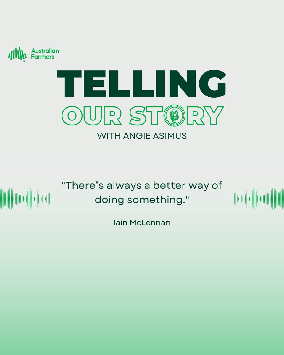 NationalFarmers's tweet photo. NEW EPISODE: @angieasimus talks with Iain McLennan, who left agronomy &amp; sheep to revive his family's apple orchard, St Albans. https://t.co/tbfDnsAkHq
#australianfarmers #aussieag https://t.co/wztLv3mfKg
