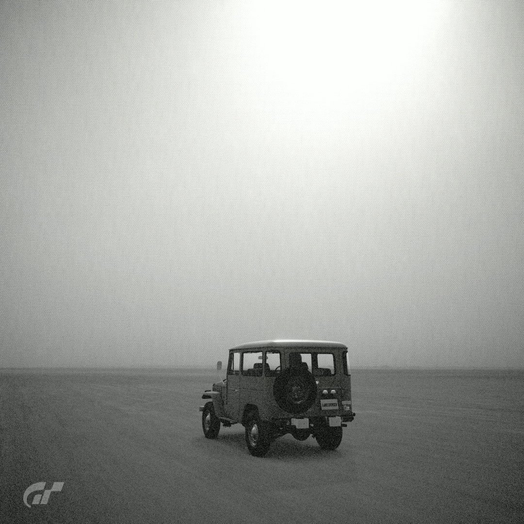 1NeoH03ColGT4's tweet photo. Golden Sunset Fog (Erg Chebbi, MAR, c.Jun 1975)

Toyota Land Cruiser FJ40V 🚗

#GT7 #GT7PureScapes 
#GhostArts #VPCONTEXT #VPSAT #VirtualPhotography #PS4 #VGPUnite #VPGamers #WorldofVP #VPRT #UVPCommunity #TheCapturedCollective #LandofVP #VPLab #VPTree #VPWorld #VPEclipse #TCCFog https://t.co/sVQrbOyedD