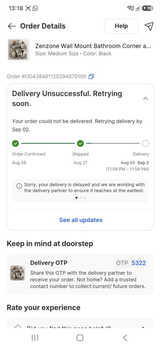 pandeydeepu's tweet photo. @flipkartsupport why there is no response on the issue in DM, I resuest you to please help us to ensuring the delivery today as it is showing OFD, https://t.co/VbhPBO6XBB