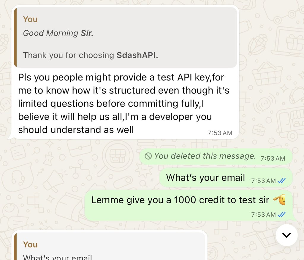titledone's tweet photo. A developer asked us for a test API key to understand SdashAPI before committing.

Fair request.

So we’re giving him 1,000 API credits to test SdashAPI and see how it works.

SdashAPI gives developers access to JAMB, WAEC, NECO, Post-UTME and more through one API.

@Sdashapi https://t.co/a4rVLrNmzq