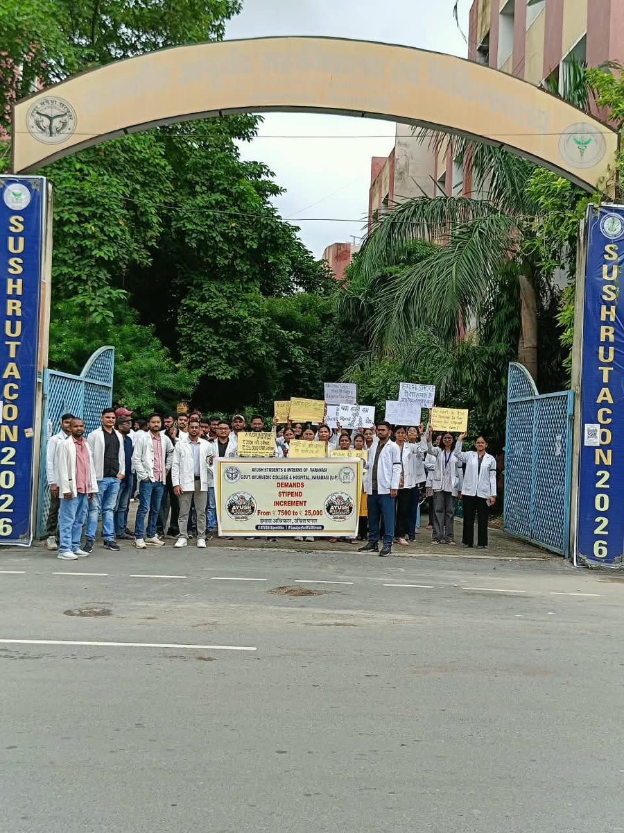 a_real_arya's tweet photo. AYUSH Department, यह मांग किसी विशेष लाभ की नहीं, बल्कि internship के उचित मूल्यांकन और सम्मान की है।
@ayushupdept
@dayalugurubjp @SureshKKhanna @CMOfficeUP
@upayushdept @moayush
#25kforAYUSH 
#hikeAYUSHstipend 
#AYUSHInternsUP https://t.co/NXsiTLg579