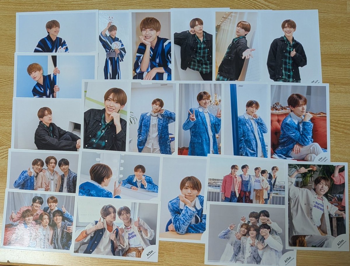 N1027413's tweet photo. ACEes グッズ オフショ 買取

【譲】深田竜生(画像参照)
【求】買取(他ポストとの同時買取🉑)

5点以上ご購入でお好きな方の厚紙5枚
10点以上で送料無料
20点以上でお好きな写真1枚お付けします。

郵送のみ📮
お心当たりありましたらリプ,DMまでお願い致します。

※値段はリプに書いております。 https://t.co/uxhkrRi7SH