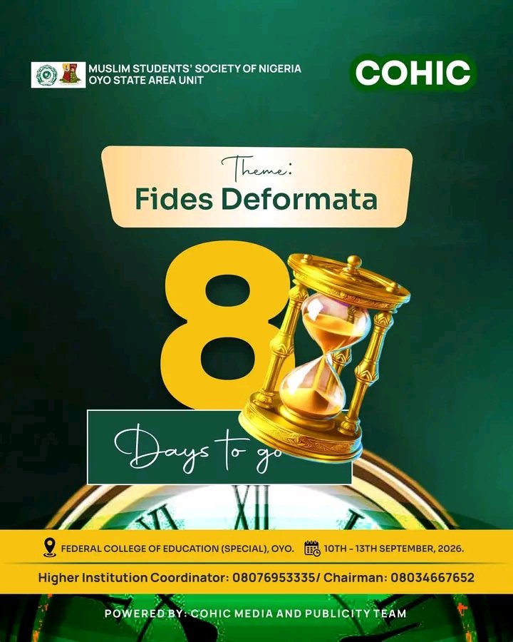 mssnoyau's tweet photo. ```The sand is falling. The clock won't wait. And every day that passes brings us closer to something worth showing up for.
Eight days to get ready. Eight days to secure your spot. Eight days to be part of Fides Deformata.``` ✨
The countdown is on. 🫵
🗓 10th – 13th September https://t.co/xJXq088yFC