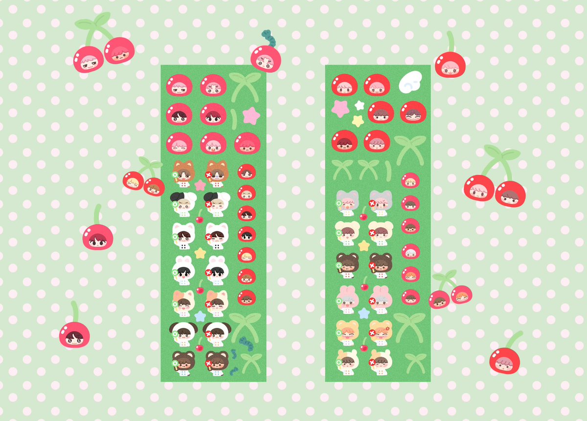 214LL_'s tweet photo. NCT127 &amp; NCT DREAM 포토프롭, 스티커 🍒

오랜만에 새로운 스티커를 준비했습니다.. 🍒

자세한 내용은 폼에서 확인해주세요! 

📆 - 9/6 23:59

🔗  https://t.co/SIHCElmVwh https://t.co/2K53GTcuWK