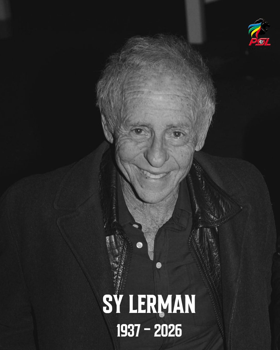OfficialPSL's tweet photo. The Premier Soccer League (PSL) is deeply saddened by the passing of legendary sports journalist, Sy Lerman.

Throughout his distinguished career, Lerman worked for several of South Africa’s leading publications, including The Rand Daily Mail, Sunday Times, and The Citizen, leaving an indelible mark on the country’s sports journalism landscape.

The PSL extends its heartfelt condolences to the Lerman family, as well as the broader media fraternity, during this time of profound sorrow.

A moment of silence will be observed in his honour at all Betway Premiership and Motsepe Foundation Championship fixtures this weekend.

May his soul repose peacefully.