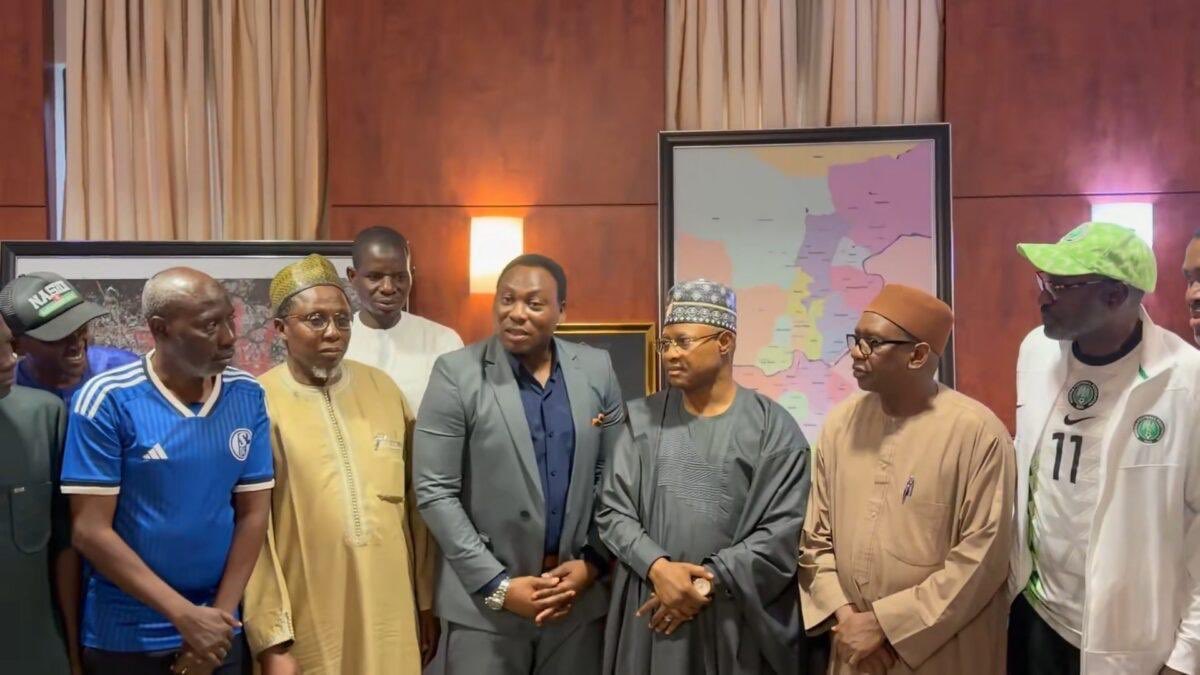 Immaculate755's tweet photo. Thirty years after Nigeria’s historic Atlanta 1996 Olympic gold medal triumph, Kaduna State Governor Uba Sani has approved a special reward for Kaduna indigenes who were part of the legendary Dream Team. https://t.co/29nDbPPjvN