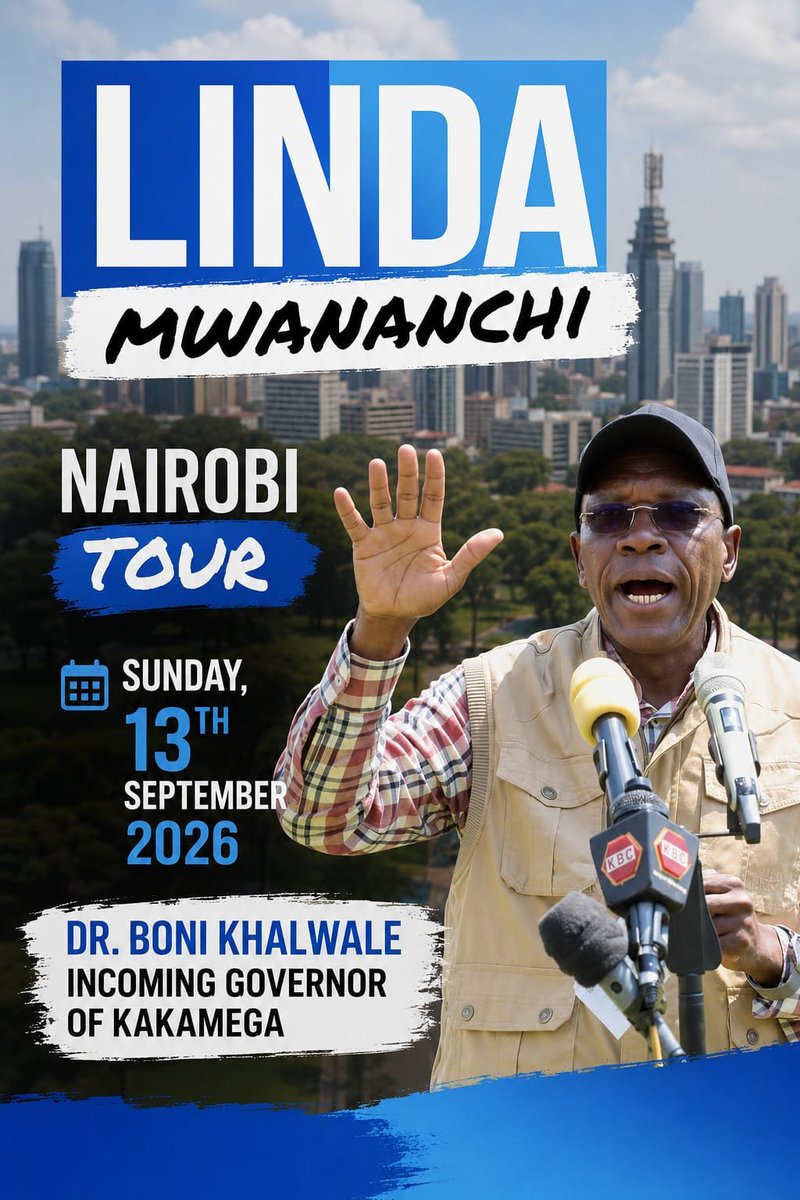 DrBKhalwale's tweet photo. Nairobi is finally here with us. Twende kazi.. https://t.co/TlTXThXtib