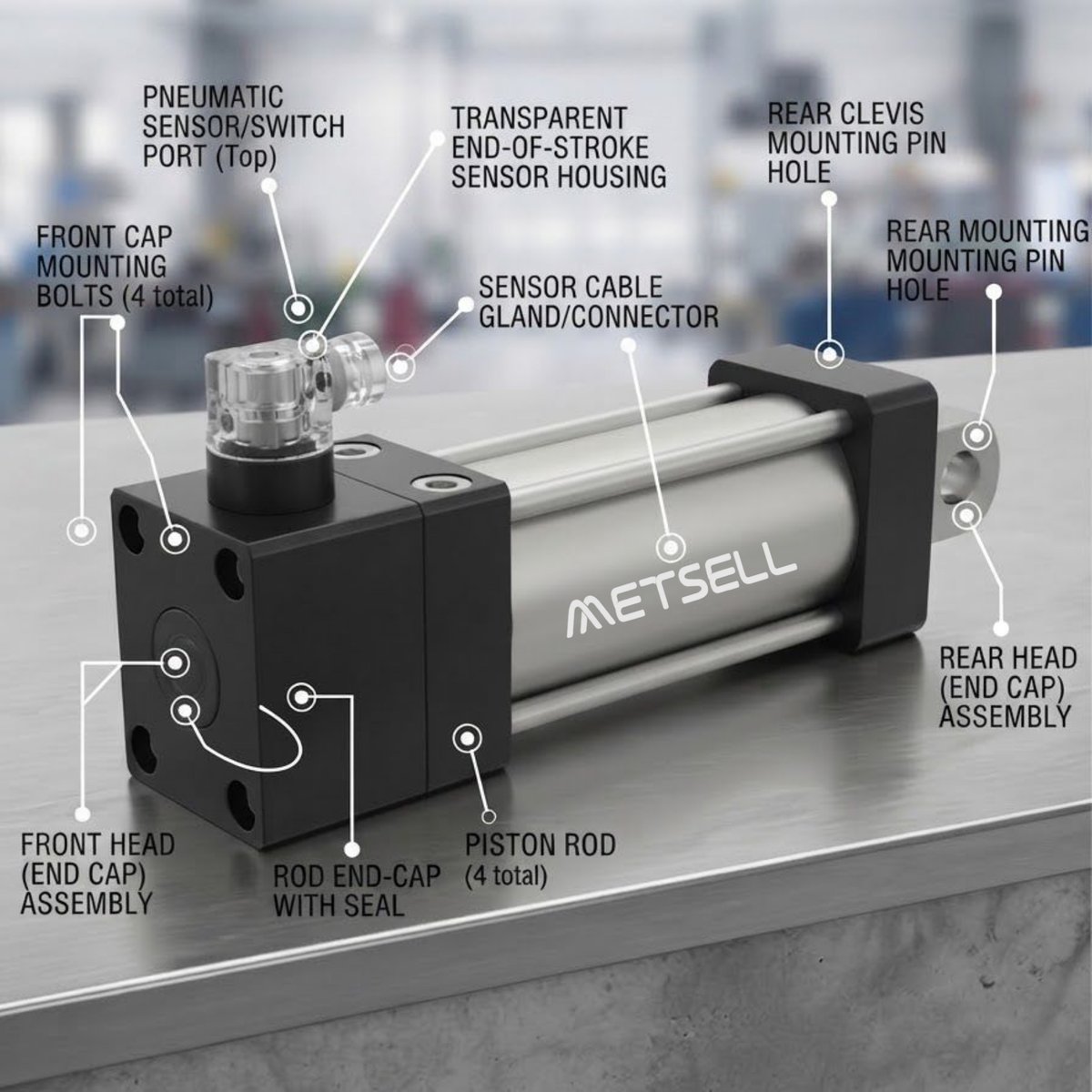 metsell_ltd's tweet photo. Power automation with Metsell Hydraulic-Pneumatic Cylinders! Featuring 250 Bar hybrid pressure,  hardened chrome rods, and zero-leak seals.  
https://t.co/a1TGFZML5g  
info@metsell.com  
#Metsell #IndustrialAutomation #HydraulicCylinder #FluidPower https://t.co/Zdtas1hHWn