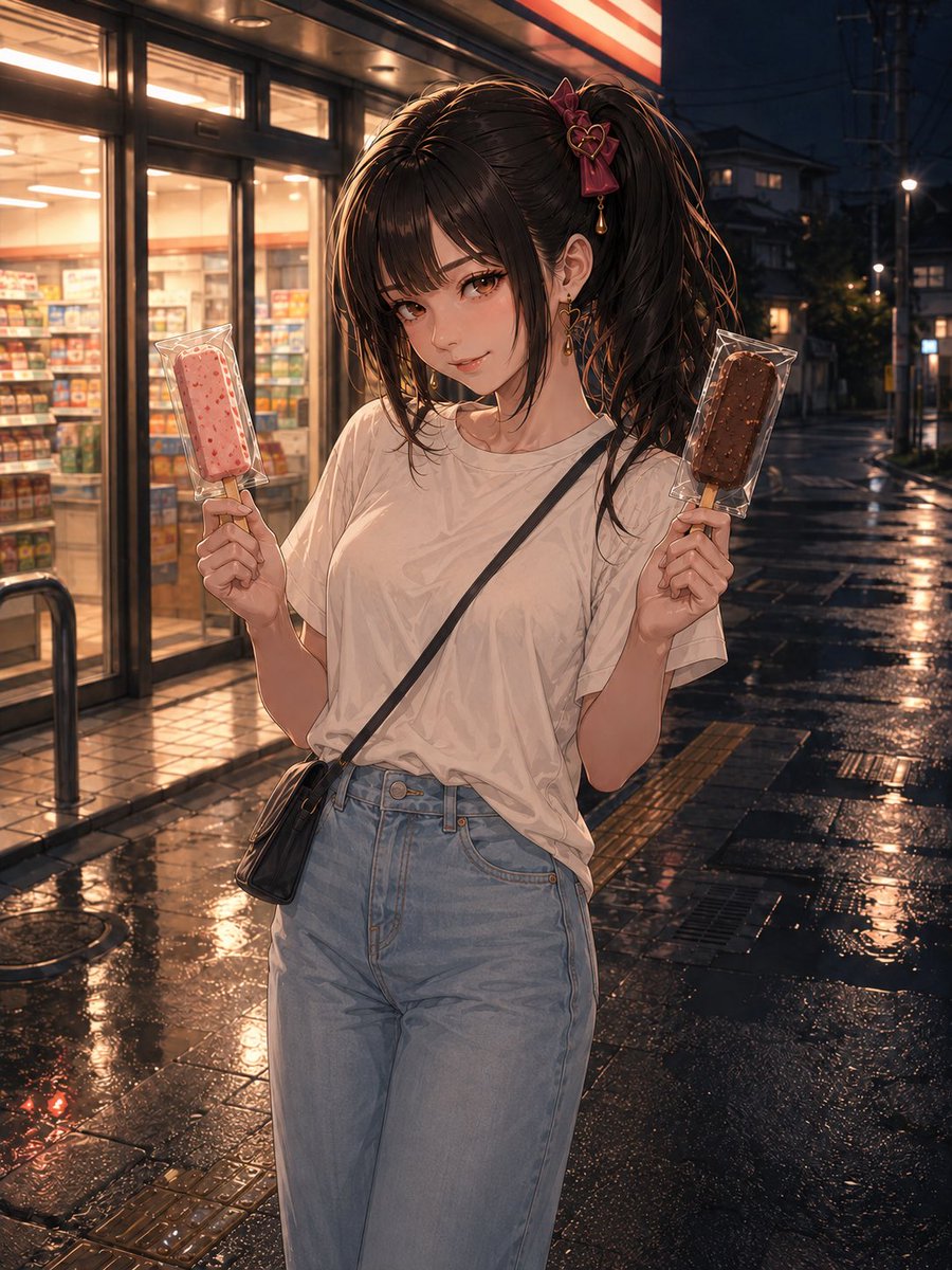mnlqjd's tweet photo. 本来只想买一个，结果还是都带出来了……🥺

草莓味🍓还是巧克力味🍫？
你们替我选，票数高的先吃～ https://t.co/6khuaExotv