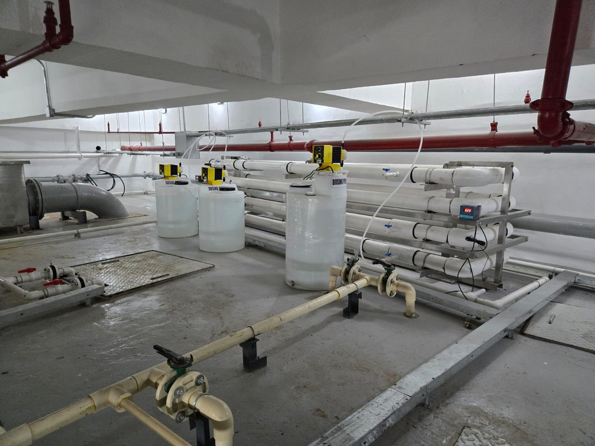 Allianz_aul's tweet photo. ๐ง๐งช Chemical effluent? Weโve got you covered.
Our 120 KLD MBBR Effluent Treatment Plant combines chemical and biological treatment for challenging laboratory wastewater.
If its clean its biokleen.๐ง
#BioKleen #AllianzUtilities #Wastewatertreatment https://t.co/KkKncHPKmQ