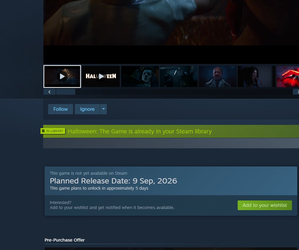 Fanatic1171's tweet photo. @SlasherRadio Hey, so... about a recent post of yours. Us Australians are no longer able to purchase Halloween the Game on Steam now. I'll attach a screenshot for proof. There are no more purchase options. (I bought the game months ago and I hope us Australians can still play it) https://t.co/wjC05Wgvxu