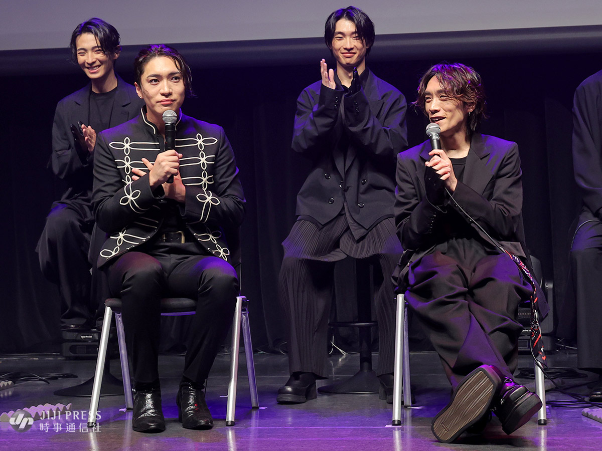 jijicom_ent's tweet photo. 🔴THE ALUCARD SHOW  

#松下優也 さんは今回も共演する #平間壮一 さんについて「ダンスがうまい俳優さんのオリジナル。今回、この役でまたやってもらえるのは、めちゃくちゃ心強いと思います」。平間さんは「『優也がやるなら絶対にやります』って(言いました)」と話しました。

#ALUCARDSHOW2026 https://t.co/OGCwwjDkxI