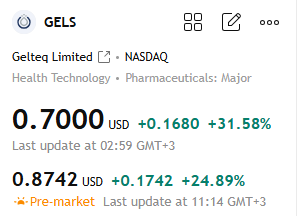 IslamA64329's tweet photo. $GELS

شراء من 0.82
الهدف الاول $$$$$
الهدف الثاني $$$
الهدف الثالث للمشتركين 
الوقف كسر 0.76 https://t.co/3uACFzslWs