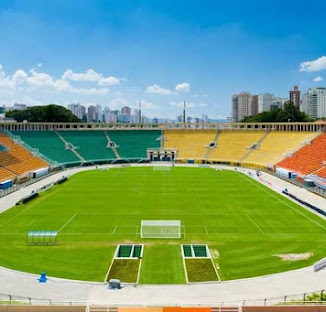 karinamulu's tweet photo. venue konser aespa besok di Brazil, gokilssss https://t.co/MLmDqoX7m3