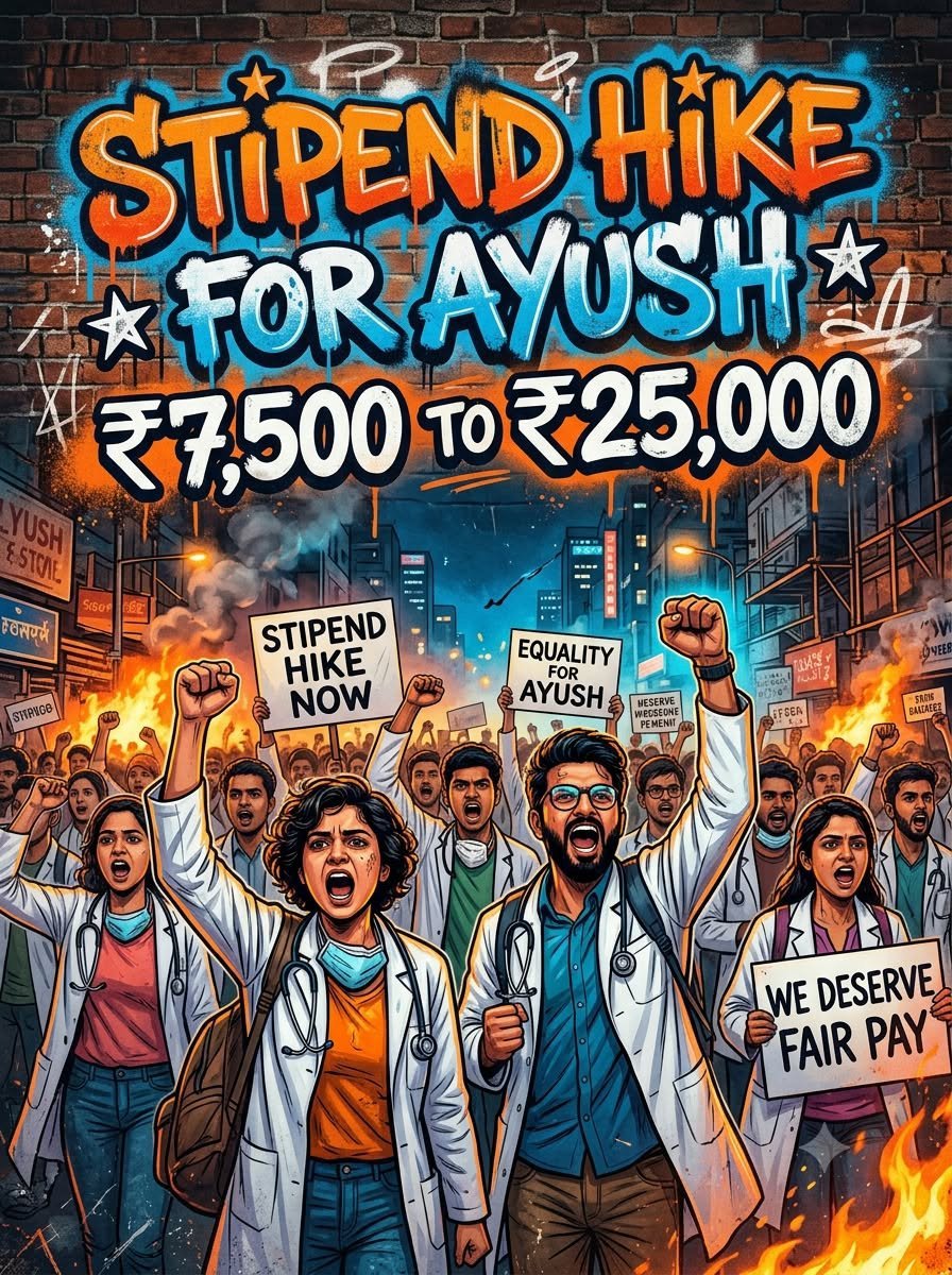 Indrapalkxhj's tweet photo. सरकार से निवेदन है कि AYUSH Internship Stipend को बढ़ाकर ₹25,000 प्रति माह किया जाए और AYUSH विद्यार्थियों के साथ समानता एवं न्याय सुनिश्चित किया जाए।
@ayushupdept @dayalugurubjp @SureshKKhanna @CMOfficeUP @upayushdept @moayush 
#25kforAYUSH 
#hikeAYUSHstipend 
#AYUSHinternsUP https://t.co/kF2U6yHMyK