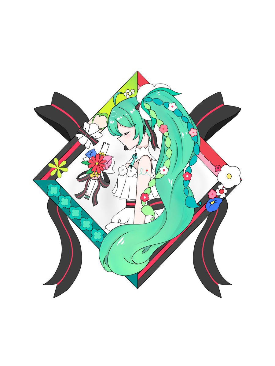 Yuya_Aragi39's tweet photo. #初音ミク #ロゴシリーズ 
揺れる僕らのガーデンソング
(再揚) https://t.co/EYZSQqoMoc