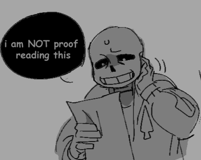 skullmercy's tweet photo. sorry i accidentally left sans suicide note in frame https://t.co/mefV5YnNw1