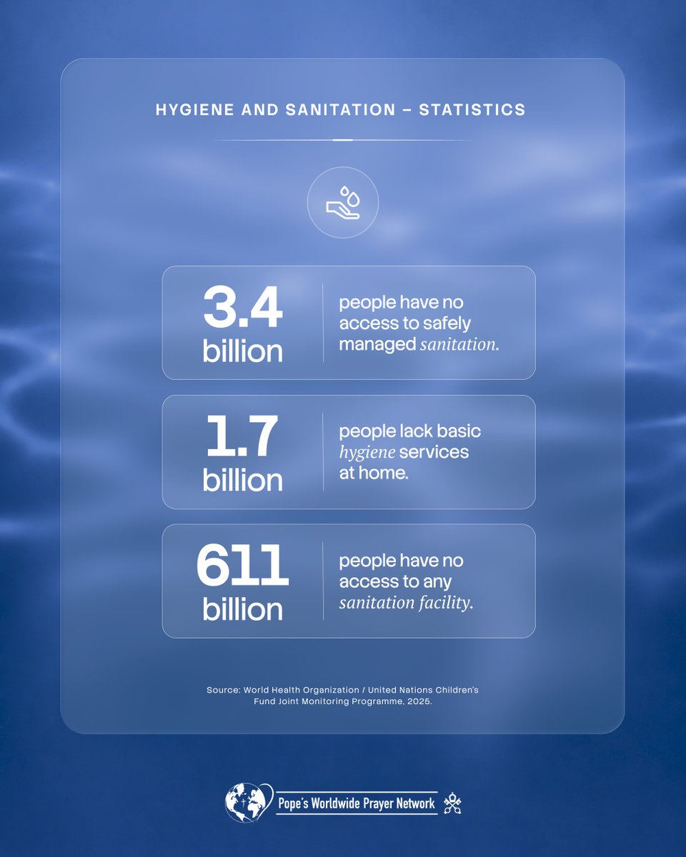 clicktopray_en's tweet photo. @popesprayer_en @VaticanIHD This is a guide to better understand the challenge facing humanity today, and how we can respond from the heart.
Don’t just read them. Put them into practice and share these tools with your community.
#CaringForWater #CommonHome #SeasonOfCreation #Justice https://t.co/xKorPx18Mr
