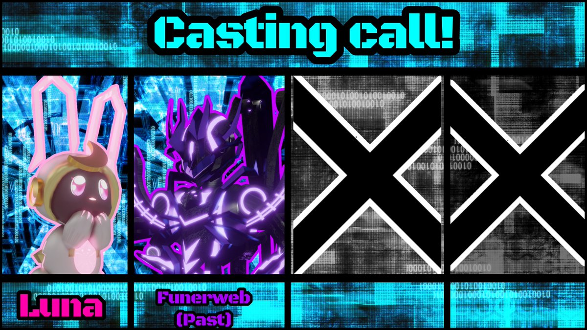 JHPHENEX99's tweet photo. ATTENTION PEEPS
A new casting call for Project: IRREGULAR Chapter 2+3 is now open! (Link in reply) Voluntary voice actors needed:
Auditions for Howl, Chuchu, Rabetta, Gyuki, Luna and Funerweb (past) are now live!
ENDS OCTOBER 1ST https://t.co/U5GiBOhwOs
