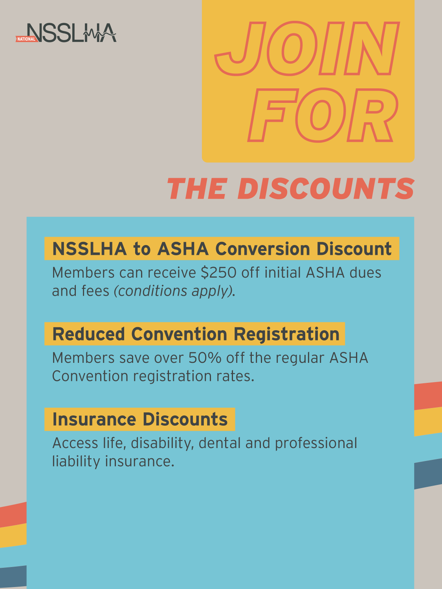 NSSLHA's tweet photo. 🎉 2027 National NSSLHA Membership is OFFICIALLY OPEN! 🎉 ⁠
⁠
Secure your membership today: https://t.co/HsM8JcUfsi
⁠
BONUS: Join or renew in September for a chance to WIN a $100 gift card! Don’t miss out! ⁠
⁠
#NSSLHA #NSSLHAstrong #slp2b #aud2b https://t.co/3uefd86yrs