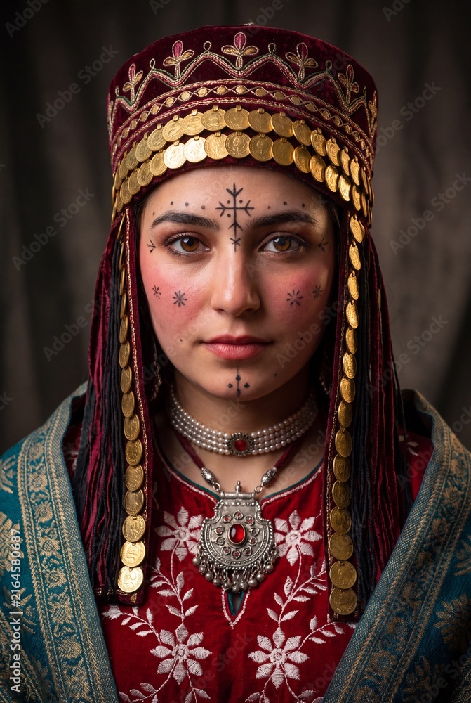 deep_vision27's tweet photo. https://t.co/VLTfZWOAGT
Portrait of a beautiful young woman with traditional facial tattoos wearing ethnic jewelry and a gold coin headdress
#woman #portrait #traditional #ethnic #facialtattoos #bedouin #berber #amazigh #middleeastern #arab #culture #heritage #headdress https://t.co/BrbGqAI6s2