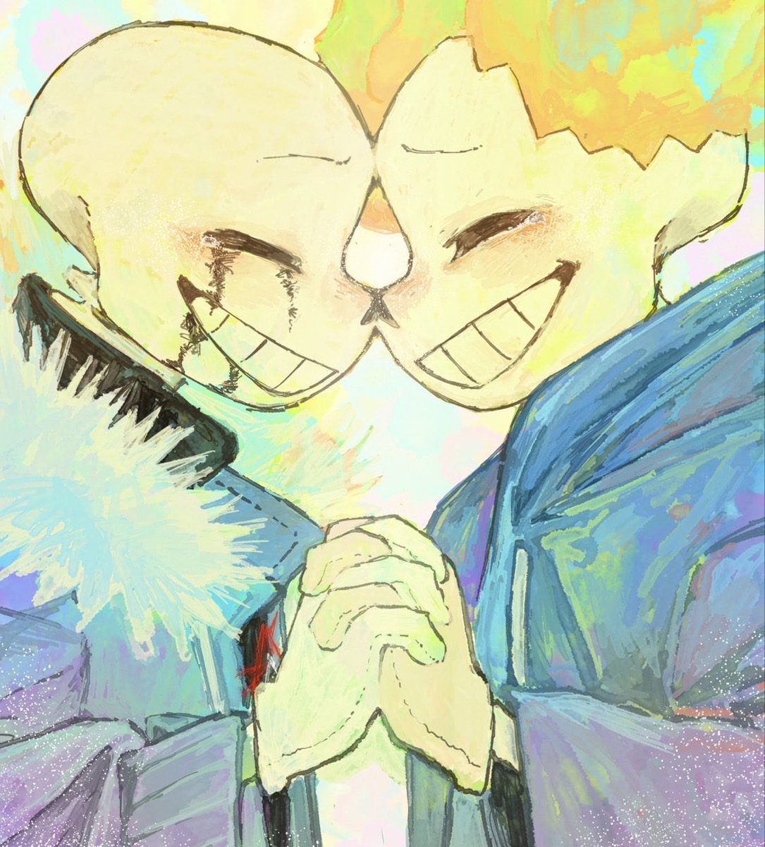 mtbookr050m's tweet photo. #笑顔の絵でその人の性格がわかるらしい 

君たちは笑顔が似合うよ https://t.co/tJuF0aRKhr