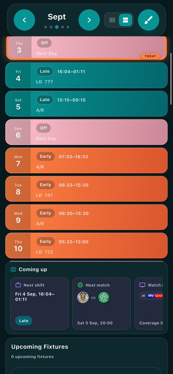 Rotamatch's tweet photo. ⚽ Europa League added to the app 🇪🇺👈

Celtic vs Ferencvaros
20:00 • UEFA Europa League

Working shifts? RotaMatch shows which matches you can watch live. 📅⚽

Download: https://t.co/CjE1sEmgN5

#CelticFC #Ferencvaros #Football #RotaMatch #cyprus #europaleague #fixtures #app https://t.co/WzSJYiGYHq