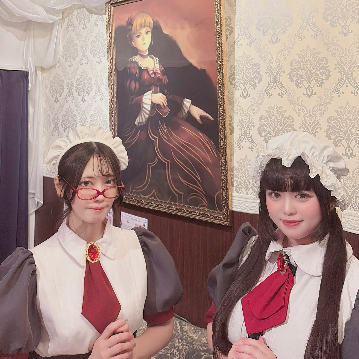 umineko_20th's tweet photo. 喫茶・九羽鳥庵へのご来館、誠にありがとうございました。
本日の使用人は黒音、柚音、夏音でした。

楽しい時間をお過ごしいただけましたら幸いです🦋

またのお越しを心よりお待ち申し上げております。

#喫茶九羽鳥庵 
#CafeQuadrillion https://t.co/Su67LI5m1n
