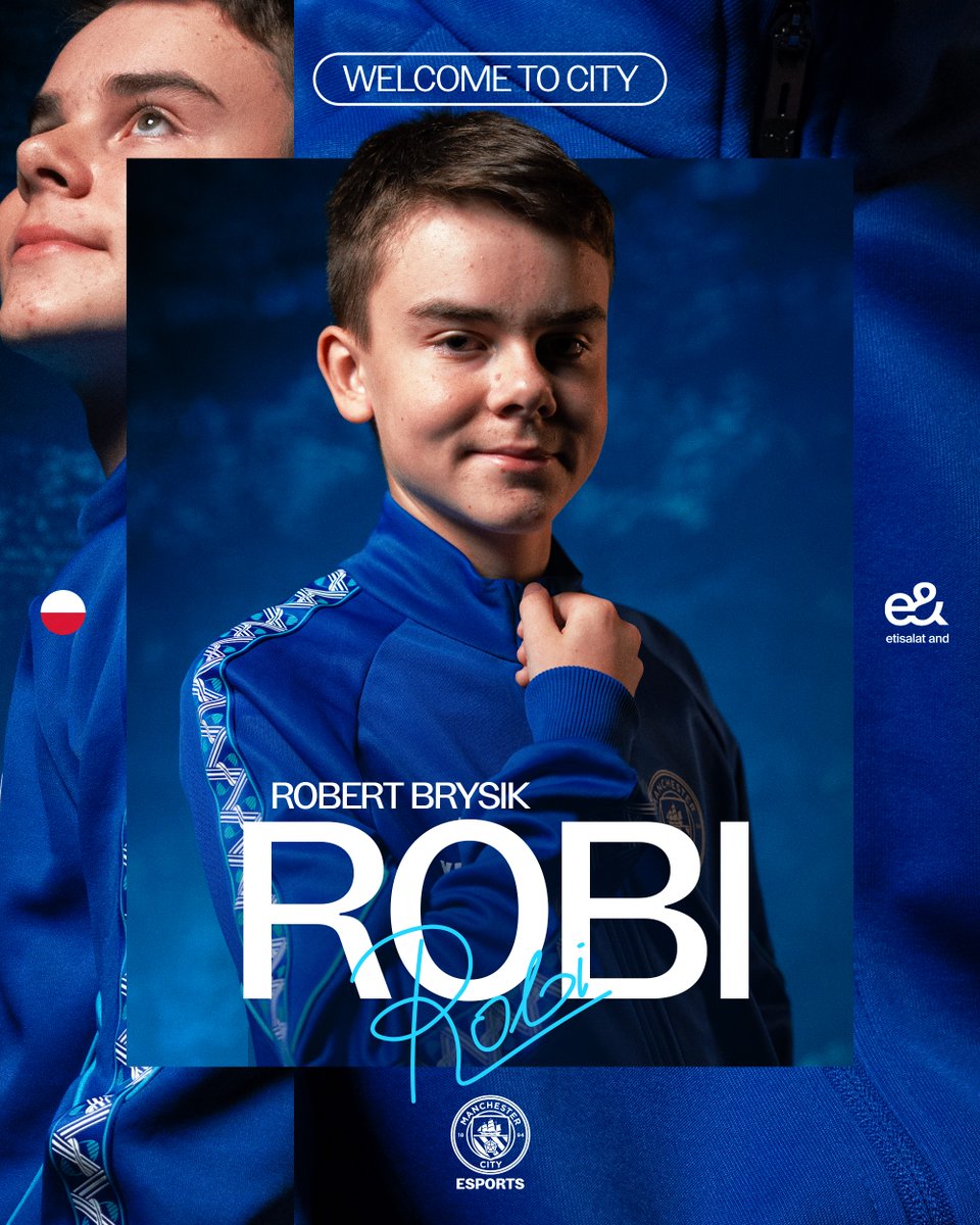 mancityesports's tweet photo. Welcome to City, @RobiBrysik 🩵

Presented by @eAndUAE 🤝 https://t.co/UaV02UoB4M