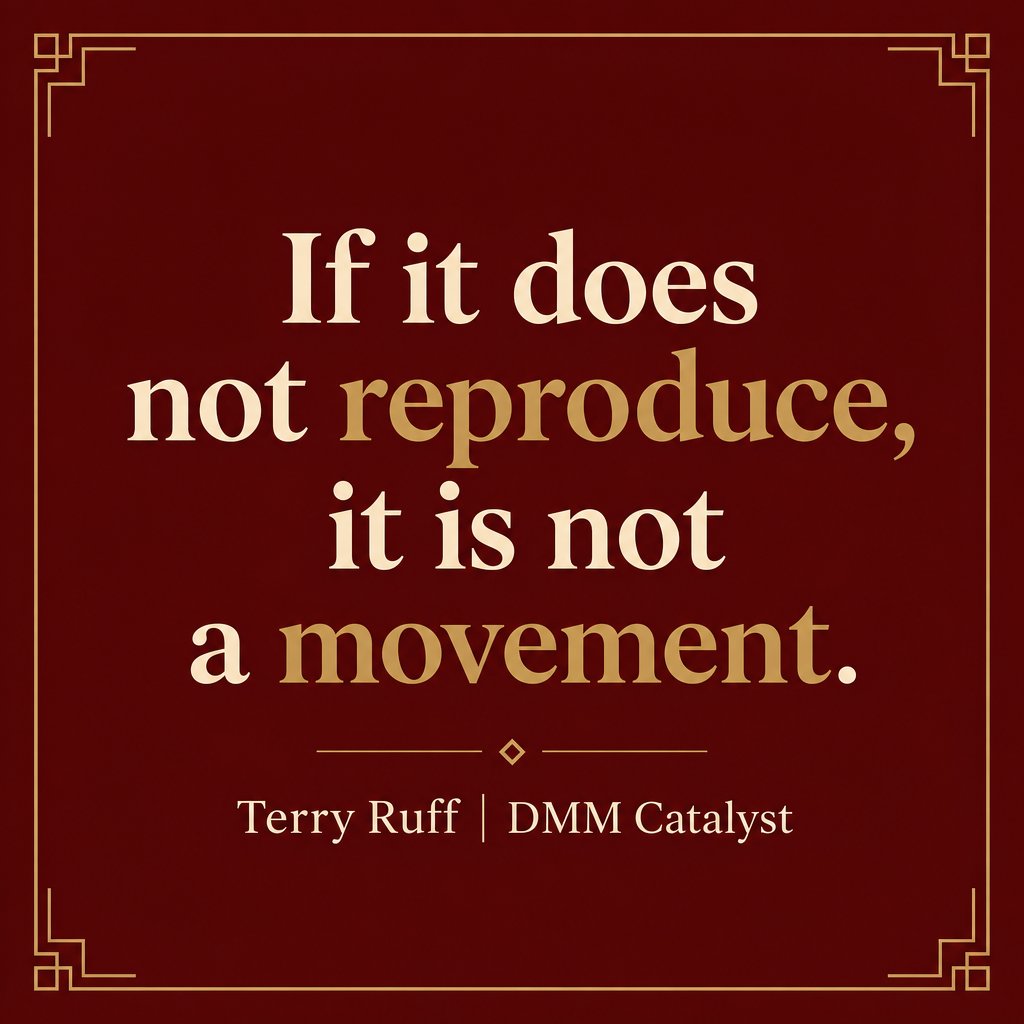 ruffdog4God's tweet photo. Addition builds an audience. Reproduction sparks a movement.
A disciple who does not make disciples stops the line. Train for multiplication from day one.
#DiscipleMaking #DMM #GreatCommission #Missions https://t.co/svMHZBASR0