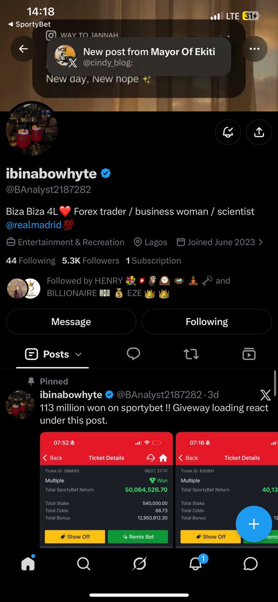 icloudev2's tweet photo. @officialmoore7 @BAnalyst2187282 Done ✅ boss 8157117407 Evans Rapheal OPay @officialmoore7 @BAnalyst2187282 https://t.co/hY706vfFN1