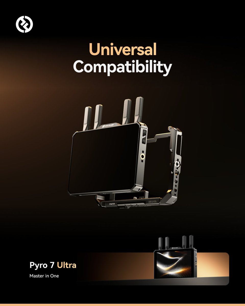 Hollyland_Tech's tweet photo. Pyro 7 Ultra — Master in One

Key Features: 

8. Pyro Synergy
9. Universal Compatibility
10. Review Instantly. Direct Remotely

👉https://t.co/sQXhBNc1Sg

#hollyland #pyro7ultra #wirelessmonitor #filmmaking #creators https://t.co/iJpGpLhrJL