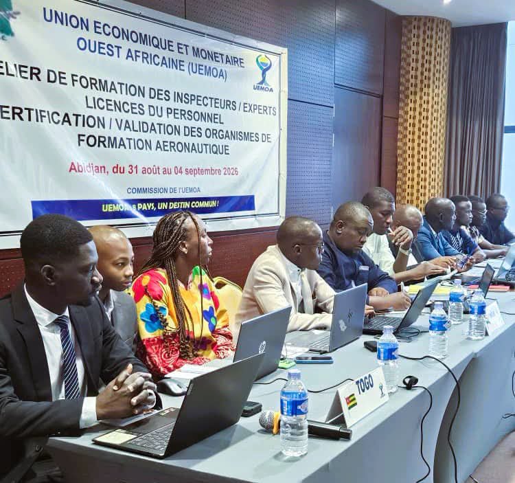 meteosenegal's tweet photo. Certification et validation des Organismes de Formation Aéronautique étrangers (OFA) : L'ANACIM partage l'expérience sénégalaise lors d'un atelier de l'UEMOA
https://t.co/yx7fuqBeNq
#anacim #meteosenegal #URSAC #UEMOA https://t.co/N3hGVLvbA5