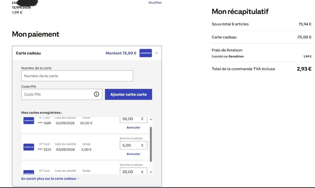 LioInvestit's tweet photo. Augmenter son pouvoir d’achat, ce n’est pas forcément dépenser moins.

Pour la rentrée et l’inscription au sport de ma fille, j’avais besoin de lui acheter des tenues chez Decathlon.

Une dépense que j’aurais faite dans tous les cas.

Mais plutôt que de payer directement mes 75 €, je suis passé par iGraal :

→ 75 € de bons d’achat Decathlon
→ 2,25 € de cashback iGraal
→ paiement des bons avec ma carte Trade Republic
→ 0,75 € de Saveback, qui sera investi automatiquement sur SpaceX

Résultat : 3 € récupérés sur 75 €, soit 4 %.

Ça paraît peu. Mais c’est justement ce genre de petites optimisations que j’essaie maintenant d’appliquer à mes dépenses du quotidien.

Je n’ai rien acheté de plus et je n’ai pas changé mes habitudes : j’ai simplement récupéré une partie d’une dépense que j’allais faire de toute façon.

Quelques euros par-ci, quelques euros par-là… sur une année, ça commence à compter.

Pour moi, augmenter son pouvoir d’achat passe aussi par là. 💰

Et quand une partie est automatiquement investie derrière, c’est encore mieux.