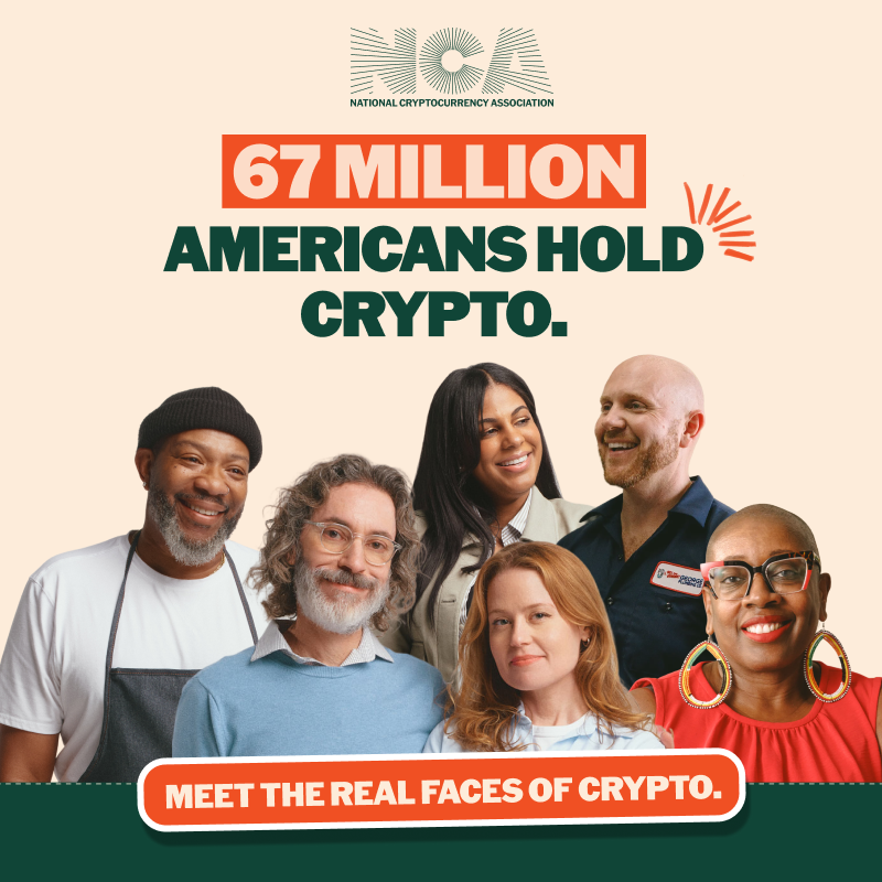 NatCryptoAssoc's tweet photo. Crypto is not concentrated in tech hubs or coastal cities. It is spread across every state, every district, every industry in America.
See who is in yours.