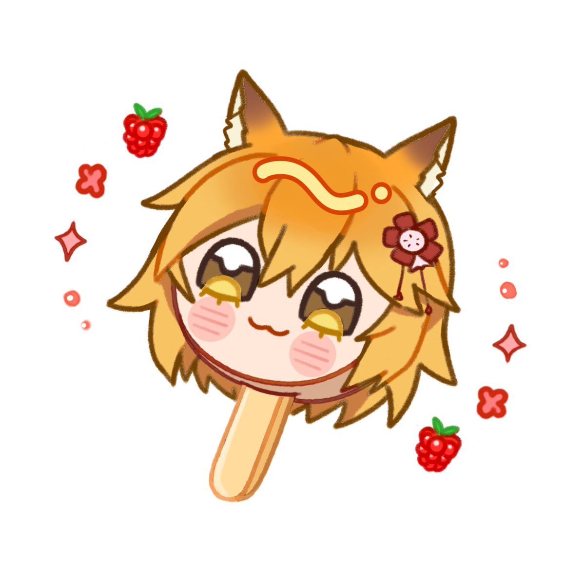 TheSenkoSan's tweet photo. With all this heat senko made you something special xD 
Artist credits: https://t.co/puXeMEcira https://t.co/q4IOimzWJp