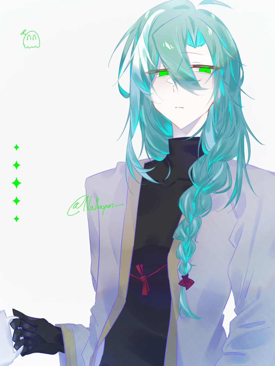 Nallayon_'s tweet photo. 立ち絵かいてたﾖ https://t.co/jXuY6LF5Wu